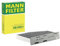 MANN-FILTER CUK 2939/1 Innenraumfilter/Kabinenluftfilter - Pollenfilter mit Aktivkohle - Rechtslenker für Pkw + Transporter