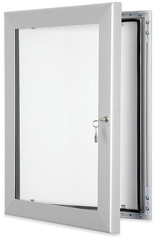 XL Displays Panneau d'affichage verrouillable punaisable avec joint étanche pour utilisation en extérieur ou intérieur A1 (8 x A4)