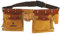TOPEX-Montagegürtel, 11 robuste Taschen, Werkzeuggürtel aus Leder, verstellbarer Umfang 94-120 cm, Hammerhalter