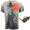 OEM Das Kater Alan Kostüm Party Shirt und Sonnenbrille (XXL)