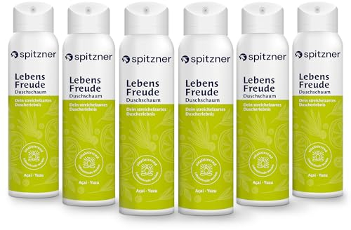 Duschschaum “Acai-Yuzu“ Sparpaket (6x150 ml) von Spitzner