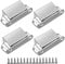 Magnetic Catches 4 Pack Magnetic Door Catch 6kg Magnetic Door Catches for Cupboards Cabinets, Door Magnets for Kitchen Wardrobe Magnets Door Closure