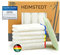 HEIMSTEDT® Bambus Tücher Bunt (6er Pack) - nachhaltige Bambus Putztücher für streifenfreie Reinigung auf Allen Oberflächen