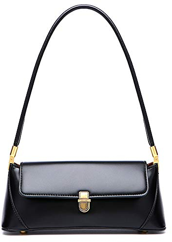 zhongningyifeng Petit sac à bandoulière pour femme en cuir Mini sac à main fourre-tout avec fermeture à boucle