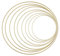 PAINT IT EASY NEU Metall-Ring, Gold beschichtet, 1 Stück, 50 cm