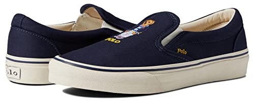 Polo Ralph Lauren Keaton Polo Bear Canvas Sneaker, Navy Bear, 42 EU
