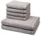 Möve - 6 teiliges Frottier-Set - Superwuschel (4 X Handtuch 2 X Duschtuch im Set) - 520 g/m2 - Baumwolle - Walkfrottee - saugstark - weich und flauschig - Cashmere