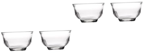TOPBATHY 4 Piezas De Copas De Vino Taza De Café Japonesa Taza De Vidrio De Borosilicato Alto Taza De Té Asiática Tazas De Vidrio Tazas De Café De Metal Tazas De Té Accesorios De Té Vasos
