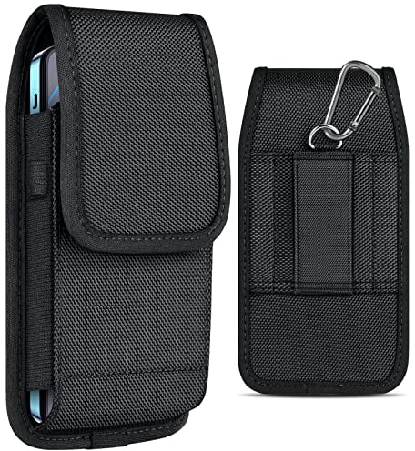 ykooe Marsupio per cellulare di alta qualità, universale, per Google Pixel 8 Pro 7 Pro 6 Pro, Samsung Galaxy S25 Ultra S24 Ultra S23 Ultra S22 Ultra S21 Ultra A14 A13 (XXL)