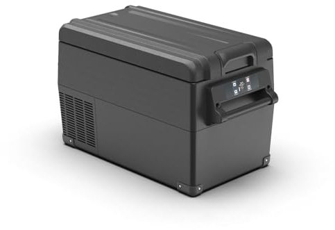 Alpicool NCF35 35L Compressor Car Refrigerator, Portable Camping Fridge DC 12v Freezer for TruckCampervanRVBoat, -20℃ to 20℃(Black)