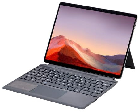 mobee Type Cover for Microsoft Surface Pro 13 inch, Compatible with Surface Pro 13(11th Edition) / Pro 11 / Pro 10 / Pro 9 / Pro 8 / Pro X, Slim Keyboard with Trackpad Mouse, Backlit, & Pen Holder