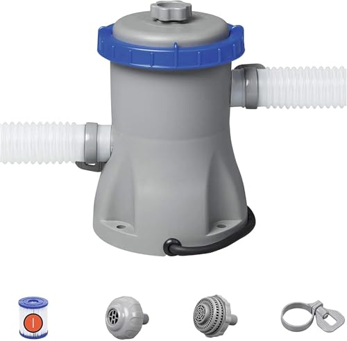 330GAL Water Pump Filter for Home Swimming Pool Cycling Filtration