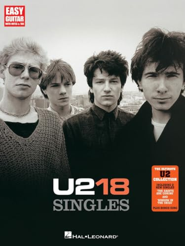 U2: 18 singles easy guitar guitare