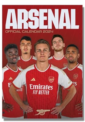 Arsenal London FC 2024 – A3-Posterkalender: Original Danilo-Kalender [Mehrsprachig] [Kalender]