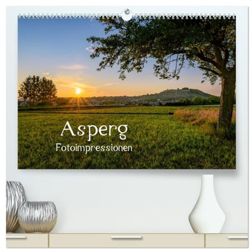 Asperg - Fotoimpressionen (hochwertiger Premium Wandkalender 2026 DIN A2 quer), Kunstdruck in Hochglanz: Ein fotografischer Spaziergang durch Asperg (CALVENDO Orte)
