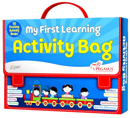 My First Learning Activity Bag: Set of 10 Exciting Activity Books