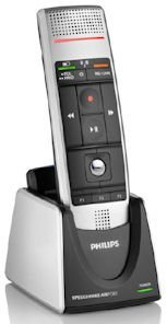 Philips LFH-3000 SpeechMike Air Wireless Dictation Microphone with Push Button Design