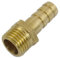 sourcing map Raccord Cannelé 8mm x 13mm Carburant Gaz Tuyau Barb Filetage Mâle Droit