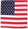 Bandana American Flag USA Head/Neck Scarf