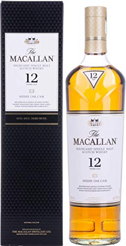 The Macallan 12 Years Old SHERRY OAK CASK 40% Vol. 0,7l in Geschenkbox