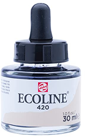 Ecoline Flüssige Aquarellfarbe Flasche 30 ml Beige 420 (11254201)