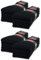 sockenkauf24 10 | 20 | 30 Paar Sportsocken Tennissocken Arbeitssocken Herren & Damen Socken Baumwolle (47-50, 20 Paar | Schwarz)