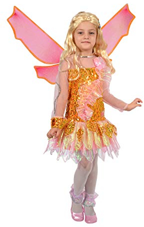 Ciao- Stella Tynix Winx Club costume disguise fancy dress girl (Size 7-9 years)