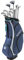 Wilson Set di Mazze da Golf Magnolia, Inclusa Sacca di Trasporto Stand Bag, Driver, Fairway 5, Ibrido 4, 5, 6, Ferri 7, 8, 9, PW, SW, Putter, Copri Mazze, Donna, Grande/Alto, Per Destrorsi, Navy
