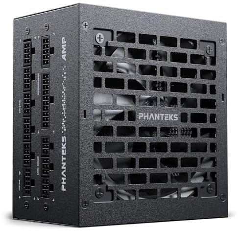 Phanteks AMP GH 750W 80 PLUS Gold Netzteil, PCIe 5.1, ATX 3.1-750 Watt, nero