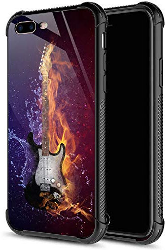 CARLOCA Compatible with iPhone 8 Case,iPhone SE 2020 Case,Cool Guitar iPhone 7 Cases for Girls Boys,Graphic Design Shockproof Anti-Scratch Drop Protection Case for iPhone 7/8/SE2