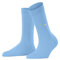 Burlington Damen Socken Lady W So Baumwolle einfarbig 1 Paar, Blau Light Blue 6541, 36-41