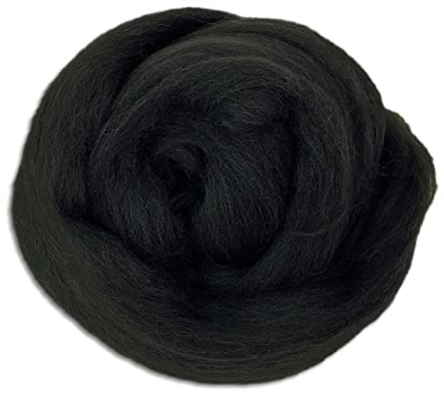 Wohnkult Wooliny 30 g Filzwolle Merinowolle Märchenwolle | 35 Auswahl (65 | Grafit)