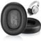 Cuscinetti auricolari di ricambio per cuffie JBL E65 E65BTNC / Duet NC / LIVE650 BTNC LIVE660 BTNC (nero/confortevole pelle)