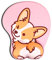 AOKSUNOVA 3D Mouse Mat with Gel Cushion Ergonomic Mouse Mat with Wrist Rest Cute Corgi Design Wrist Rest