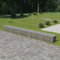 RONGQI Mur en Gabion avec Couvercles Panier de Gabion Mur de Soutènement Jardin Extérieur Mur à Gabion avec couvercles Acier galvanisé 600 x 50 x 50 cm