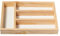 Organizador cubiertos cajones cocina, organizador cubiertos de madera para cajon, cubertero para cajon, bandeja de cubiertos compacta para utensilios cocina, organizador cajones cocina (35cm x 25cm)