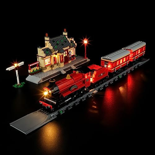 LIGHTAILING Licht-Set Für 76423 Hogwarts Express & der Bahnhof von Hogsmeade - Led-Beleuchtungsset Kompatibel Mit Lego Bausteinen Modell - Modell Set Nicht Enthalten