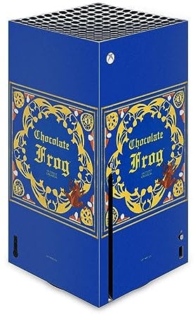 Head Case Designs Officially Licensed Harry Potter Chocolate Frog Graphics Vinyl Sticker Gaming Skin Decal Cover Compatible With Xbox Series X Console