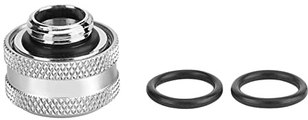 Aries Wasserkühlung Crion Fitting Für Starres Ylic Rohr 4 Stück Packung Außendurchmesser 16 Mm Schwarz Kompatibel mit