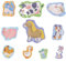 Bauernhof-Puzzle, Puzzle-Set beinhaltet 10 entzückende Bauernhoftier-Puzzles