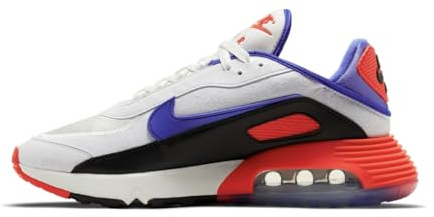 NIKE Air Max 2090 Men's Trainers DA9357 (Summit White/Racer Blue/Red/Black 100) UK 8 (EU 42.5)