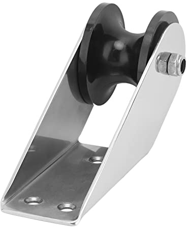 Tonysa Ankerrolle mit 32 Mm Slotbreite, für Bootszubehör | Edelstahl 316, beständig gegen Meerwasser, einfache Installation, praktisch für 1-Zoll-Seile, passend für 3/8-Zoll-Ketten
