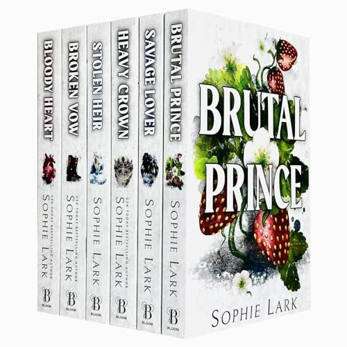 Brutal Birthright Series 6 Books Collection Set (Brutal Prince, Stolen Heir, Savage Lover, Bloody Heart, Broken Vow & Heavy Crown)