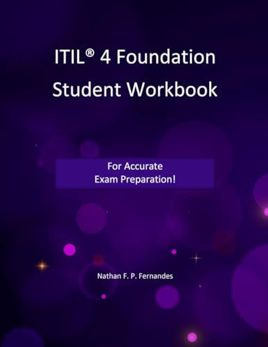 ITIL 4 Foundation — Student Workbook