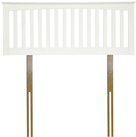 Kesrel Headboard by Sweet Dreams Solid Wood in White Small Double