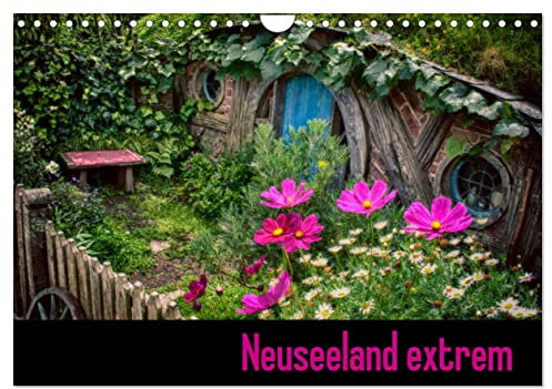 Neuseeland extrem (Wandkalender 2025 DIN A4 quer), CALVENDO Monatskalender