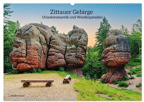 Zittauer Gebirge-Urlaubsromantik und Wanderparadies (Wandkalender 2026 DIN A2 quer), CALVENDO Monatskalender: Die Urlaubsvielfalt der Oberlausitz im ... Stätten auf Sie. (CALVENDO Natur)