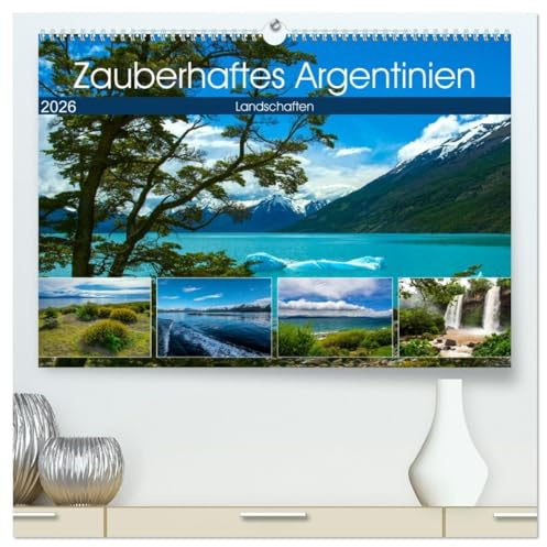 Zauberhaftes Argentinien (hochwertiger Premium Wandkalender 2026 DIN A2 quer), Kunstdruck in Hochglanz: Zauberhafte Landschaften in Argentinien (CALVENDO Natur)