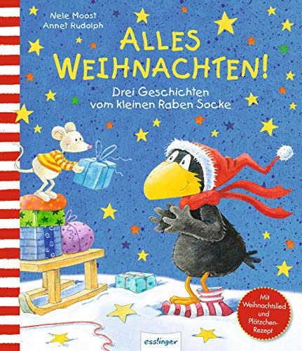 Der kleine Rabe Socke: Alles Weihnachten!: Drei Geschichten vom kleinen Raben Socke