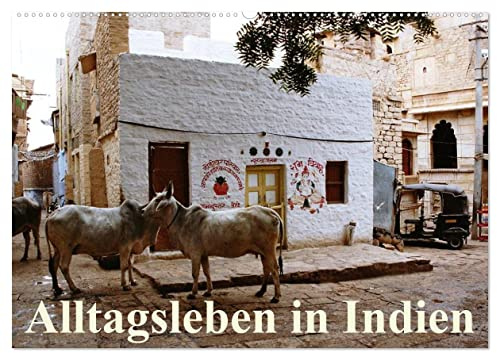 Alltagsleben in Indien (Wandkalender 2026 DIN A2 quer), CALVENDO Monatskalender: Szenen aus dem indischen Alltag, abseits der touristischen Höhepunkte (CALVENDO Menschen)